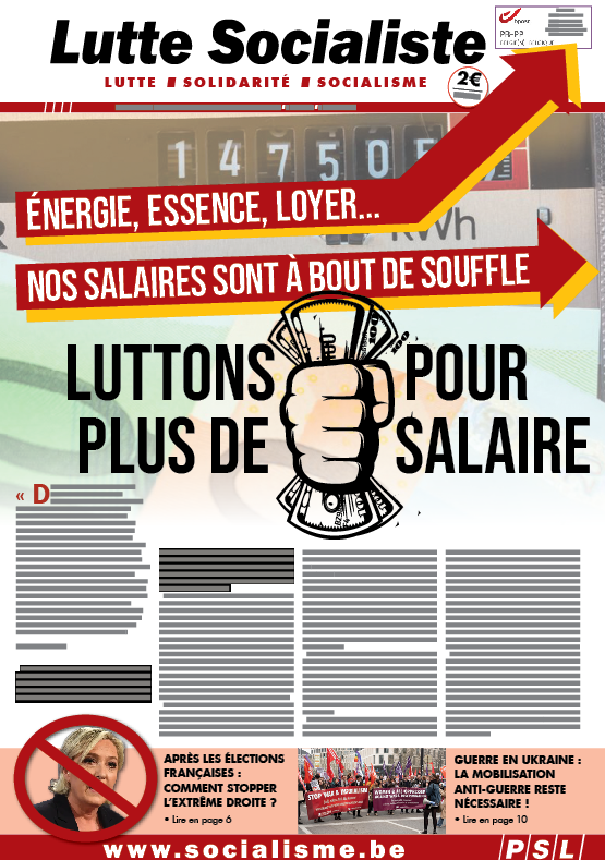 Énergie, essence, loyer… Nos salaires sont à bout de souffle. Luttons pour plus de salaire !