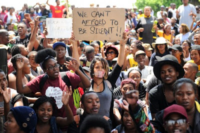 South-A-students-protests